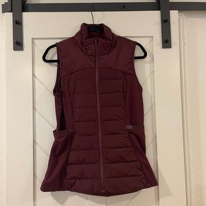 LULULEMON maroon vest